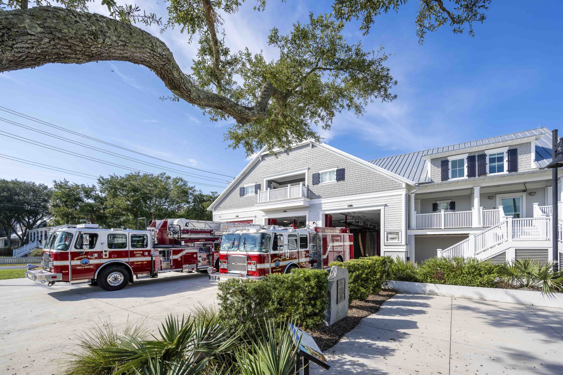 Completed Project Sullivan's Island Fire Station Trident Construction