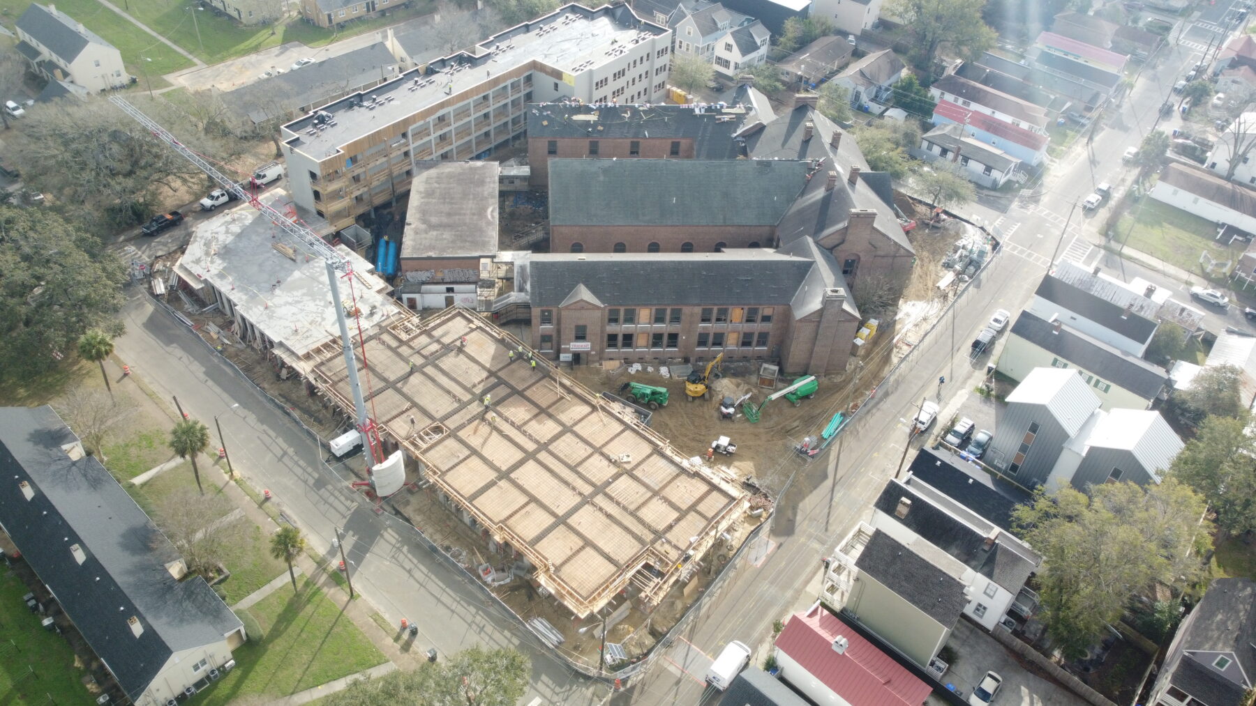 Archer School Apartments Taking Shape Trident Construction