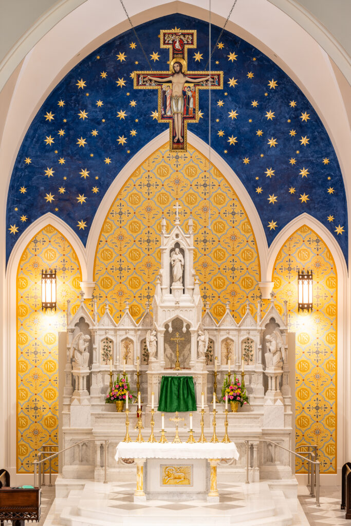 St. Clare of Assisi Church in Charleston, SC, built by Trident Construction