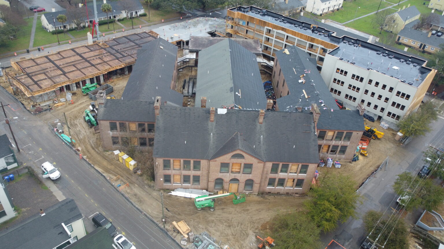 Archer School Apartments Taking Shape Trident Construction