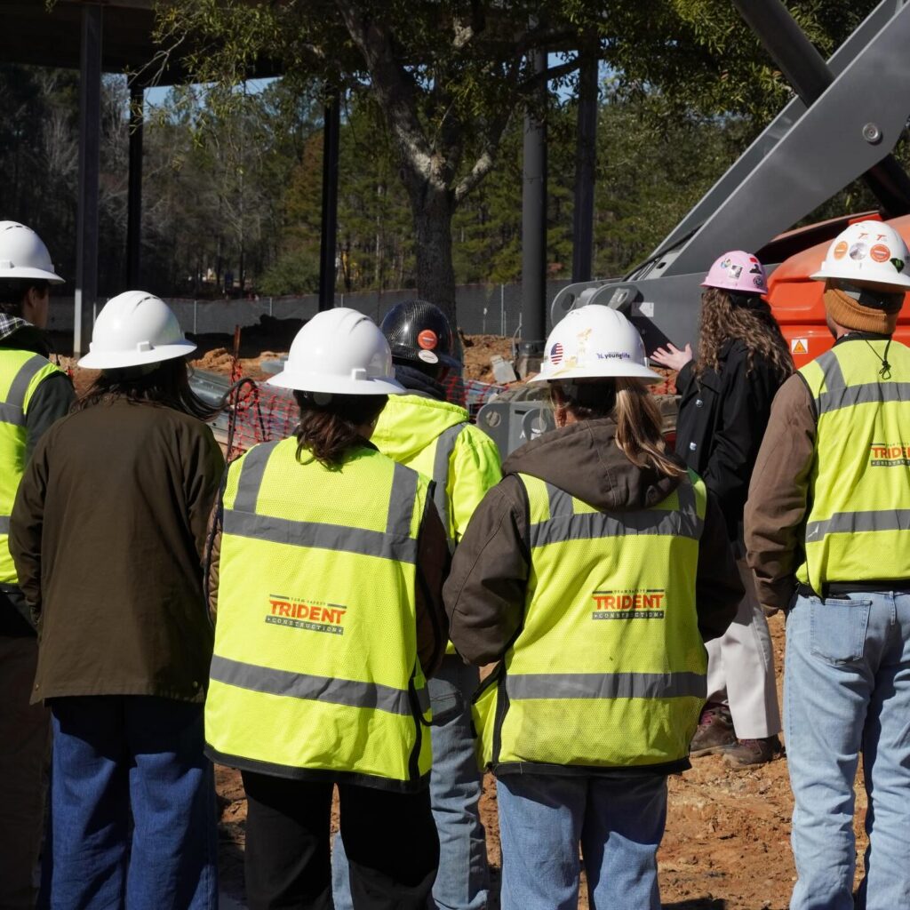Our Project Engineer Program brings our team together regularly to learn from one another as they gain experience across a variety of projects. Through on-site lunch and learns, our team members share insights from their current work, explore new construction elements they may not encounter on other job sites, and enjoy valuable time together. This time together strengthens collaboration, knowledge, and connections across our team. We are lucky to have this talented group of young professionals!