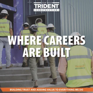 Where careers are built. At Trident Construction, we don’t just deliver projects, we invest in people. If you’re ready to grow your career with a team that values collaboration and craftsmanship, we’d love to hear from you.

Follow the link in our bio to learn more about what it means to be a Trident Teammate and the opportunities we have available! 

#hiring