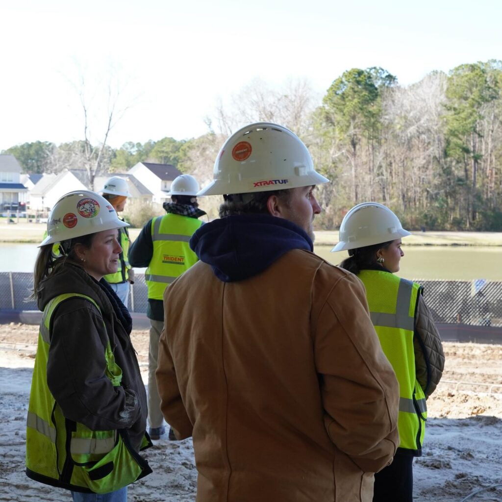 Our Project Engineer Program brings our team together regularly to learn from one another as they gain experience across a variety of projects. Through on-site lunch and learns, our team members share insights from their current work, explore new construction elements they may not encounter on other job sites, and enjoy valuable time together. This time together strengthens collaboration, knowledge, and connections across our team. We are lucky to have this talented group of young professionals!