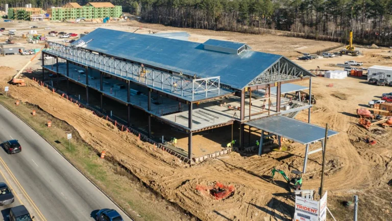 Where we are today vs. where we started! The Roper St. Francis Health Pavilion at Sawmill Centre continues to take shape each day, bringing us closer to expanded healthcare for the Summerville community.

Once complete, the facility will offer full-service emergency care, advanced imaging, lab services, and screening mammography, providing residents with access to high-quality care closer to home. We are honored to work alongside incredible partners on this important project and look forward to its opening in the coming months! 

#roperstfrancis #summervillesc #teambuild #healthcareconstruction