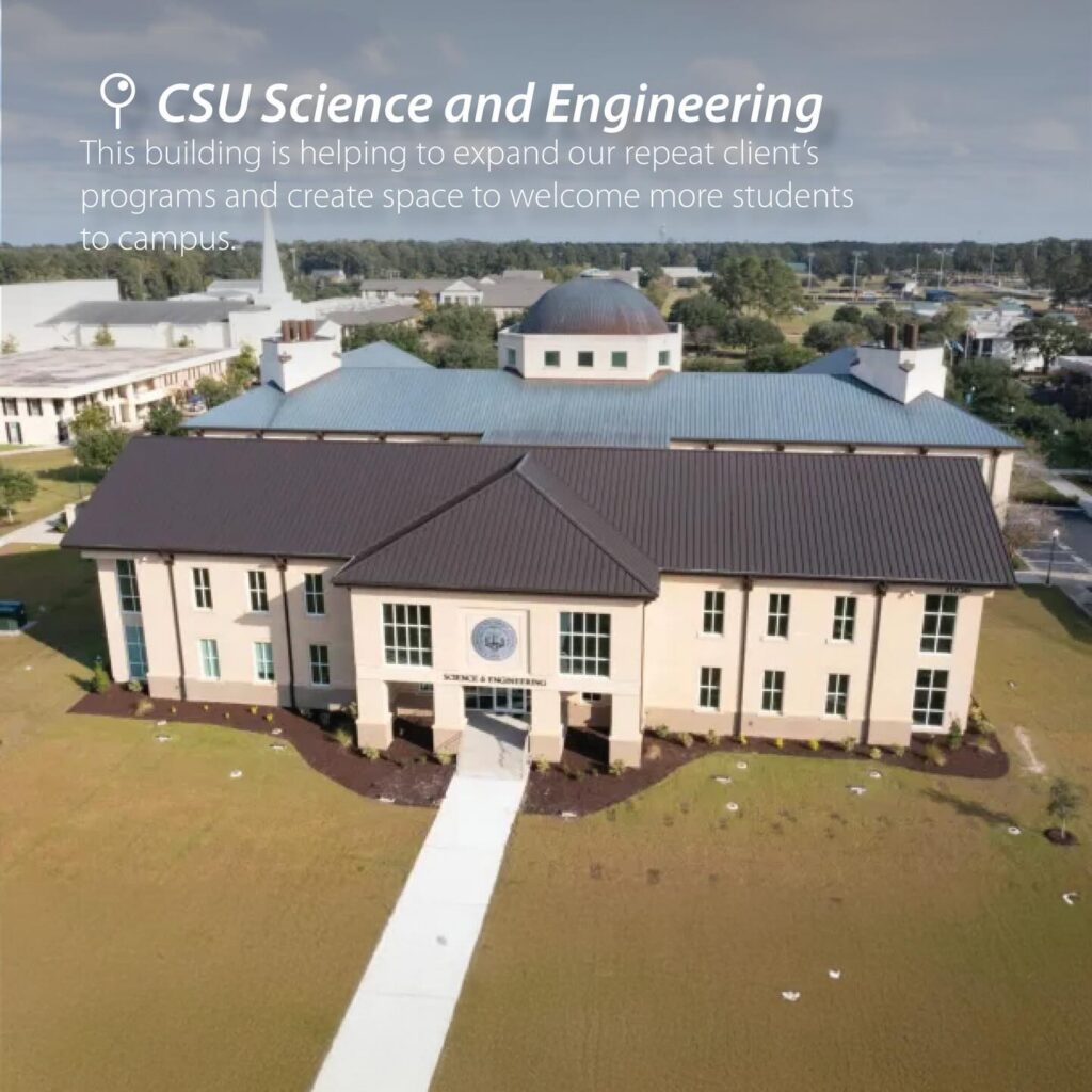 From essential community facilities to spaces that support everyday life, these project help serve connect, and strengthen the greater Charleston area. With North Charleston as our home base, we’re proud to build environments where people live, work, and gather. Building locally means building with purpose, and with our neighbors in mind. 

#northcharleston #nothcharlestonconstruction #tridentconstruction #teambuild