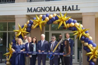 We recently celebrated an exciting milestone alongside our longtime partners at Charleston Southern University, the opening of Magnolia Hall!

Trident Construction was proud to help build this 52,000 square foot, three story residence hall, which will provide suite-style living for over 200 students. Amenities include community and study spaces, a fitness center, community kitchen, laundry facility and The Galley at Magnolia. 

More than a building, Magnolia Hall is an investment in the student experience and CSU’s future, a place where Buccaneers will pursue their education, build community and grow throughout their college journey.

We’re grateful for our longstanding partnership with CSU, built on trust, shared faith and a commitment to the university’s continued growth. Congratulations to everyone who made this meaningful project possible!