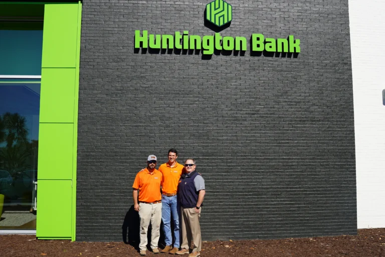We're proud to celebrate the opening of Huntington Bank's newest branch at Mount Pleasant Towne Centre, bringing another valuable financial resource to the community.

This project was one of three Huntington Bank branches completed by the Trident Construction team this summer. Through the collaboration of our client, design partners, trade partners, and teammates, we were able to help bring Huntington's vision to life as they continue expanding their presence throughout the Carolinas. 

Congratulations to Huntington Bank on this exciting milestone, and thank you to everyone who played a role in making this project a success!

#huntingtonbank #charlestonconstruction #mtpleasant