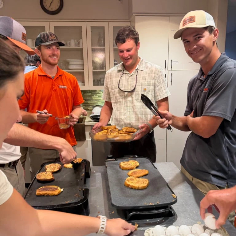 This morning, our Project Engineer Group had the privilege of preparing breakfast for the families staying at the Ronald McDonald House Charities of Charleston, a home away from home for families with children receiving treatment at MUSC's Shawn Jenkins Children's Hospital. It was a great morning giving back to our community while supporting a valued client!

After breakfast, the team toured the site of RMHC Charleston's "Expanding Hope" project, the expansion rising next to the current house. Since breaking ground, the project has steadily moved from site prep and foundations into vertical construction. Once finished, the expansion will add dozens of new bedrooms, helping RMHC Charleston say "yes" to hundreds more families. 

It was a meaningful morning connecting our team's work with the mission behind it, and we're proud to be part of a project that will make such a difference for families across the Lowcountry!