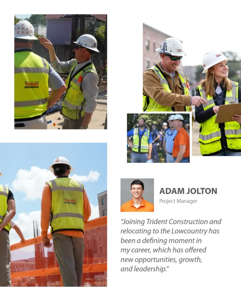 October is #CareersInConstructionMonth, and throughout the month, we’ll be highlighting the people, opportunities, and career paths that make Trident Construction a great place to build a strong future.

From internships and entry-level positions to project management and field leadership roles, we’re committed to creating opportunities for our team members to learn, grow, and advance their careers. Along the way, we’ll share stories from teammates who have taken that journey and show what a career in construction can look like.

Meet a few of the individuals who are helping build the future of Trident Construction. Their experiences are a testament to the opportunities that come from hard work, mentorship, and a team that invests in its people. 

Interested in building your career with us? Visit the link in our bio to learn more about current opportunities.

#CareersInConstructionMonth #TridentConstruction #ConstructionCareers #TeamBuild BuildYourFuture
