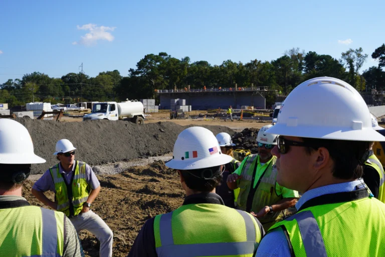 Our Project Engineers recently had the opportunity to tour the Ashley Landing project site and see firsthand the progress being made on this unique development. The tour was led by the project's PE, giving the group an inside look at the challenges, successes, and day-to-day coordination that keep the project moving forward.

Unlike many of our projects, Ashley Landing includes significant horizontal and civil infrastructure work. As we near completion of underground utilities, the tour provided a valuable learning experience for our team.

Just as important, it gave our Project Engineers the chance to connect, learn from one another, and build relationships as they begin their construction careers. Opportunities like these help foster camaraderie across our PE group while giving each team member the chance to share knowledge and lead their peers.

#charlestonconstruction #teambuild #growthmindset
