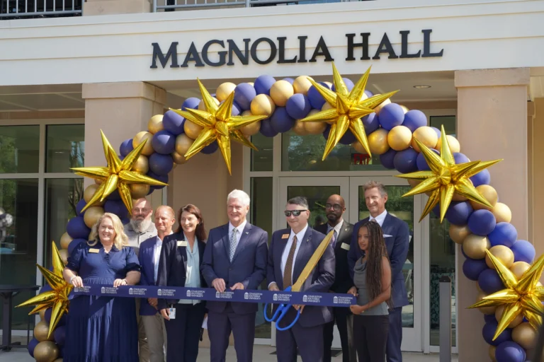 We recently celebrated an exciting milestone alongside our longtime partners at Charleston Southern University, the opening of Magnolia Hall!

Trident Construction was proud to help build this 52,000 square foot, three story residence hall, which will provide suite-style living for over 200 students. Amenities include community and study spaces, a fitness center, community kitchen, laundry facility and The Galley at Magnolia. 

More than a building, Magnolia Hall is an investment in the student experience and CSU’s future, a place where Buccaneers will pursue their education, build community and grow throughout their college journey.

We’re grateful for our longstanding partnership with CSU, built on trust, shared faith and a commitment to the university’s continued growth. Congratulations to everyone who made this meaningful project possible!