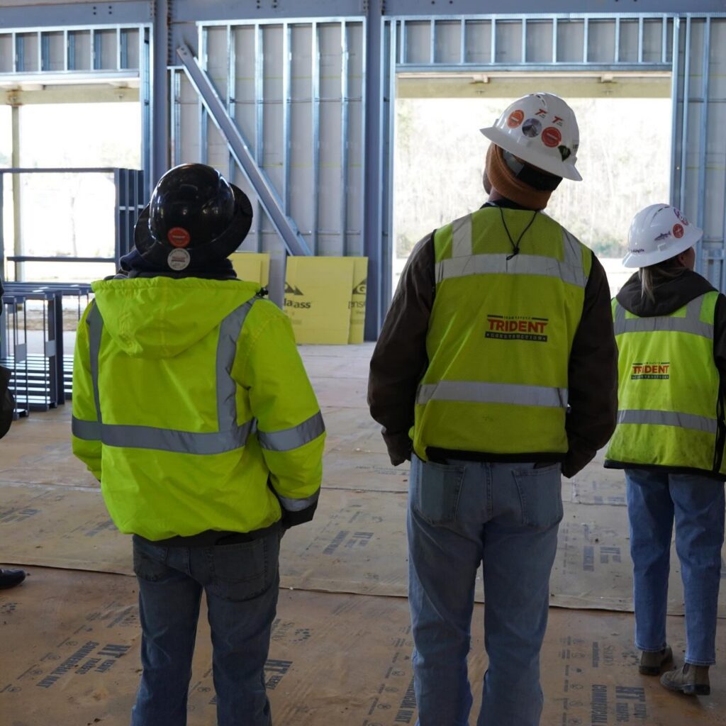 Our Project Engineer Program brings our team together regularly to learn from one another as they gain experience across a variety of projects. Through on-site lunch and learns, our team members share insights from their current work, explore new construction elements they may not encounter on other job sites, and enjoy valuable time together. This time together strengthens collaboration, knowledge, and connections across our team. We are lucky to have this talented group of young professionals!