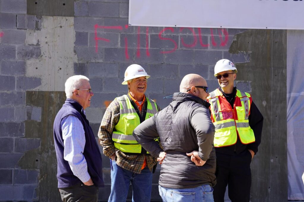 Congratulations to HCA Healthcare and the project team at the Johns Island ER on reaching another major milestone! This morning, we celebrated the topping out of the new facility, an important step toward completion this fall. It was a great opportunity to gather with community partners, subcontractors, and our client to recognize the progress made and the lasting impact this project will have on John’s Island through expanded access to quality care. We are grateful for the opportunity to be part of this important project and proud to help deliver a facility that will serve this community for years to come! 

#teambuild #tridentconstruction #johnsisland #memorablemoments