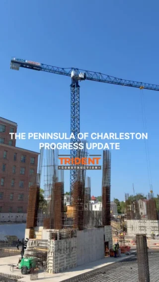 Progress continues at The Peninsula of Charleston! Foundation operations are well underway, with our teams making steady progress on critical structural elements and reaching new milestones each week. As work advances across the site, this transformative development is beginning to take shape! 

#tridentconstruction #teambuild #charlestonconstruction