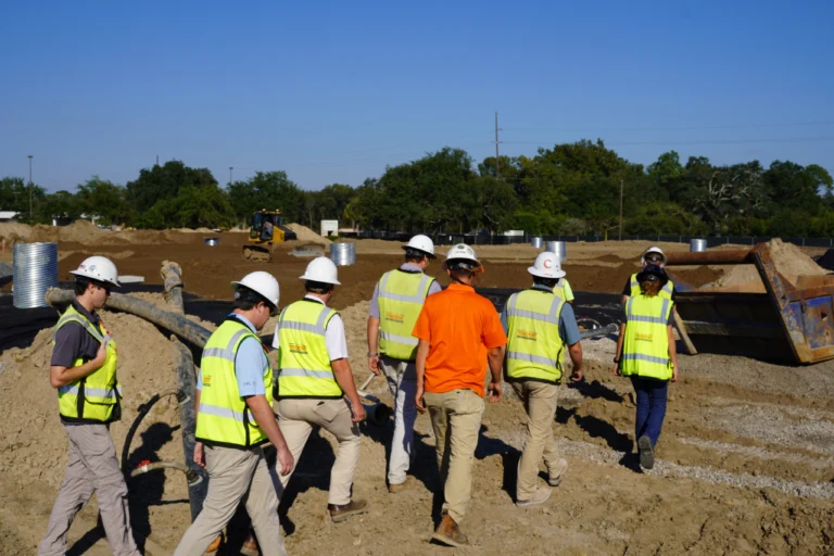 Our Project Engineers recently had the opportunity to tour the Ashley Landing project site and see firsthand the progress being made on this unique development. The tour was led by the project's PE, giving the group an inside look at the challenges, successes, and day-to-day coordination that keep the project moving forward.

Unlike many of our projects, Ashley Landing includes significant horizontal and civil infrastructure work. As we near completion of underground utilities, the tour provided a valuable learning experience for our team.

Just as important, it gave our Project Engineers the chance to connect, learn from one another, and build relationships as they begin their construction careers. Opportunities like these help foster camaraderie across our PE group while giving each team member the chance to share knowledge and lead their peers.

#charlestonconstruction #teambuild #growthmindset