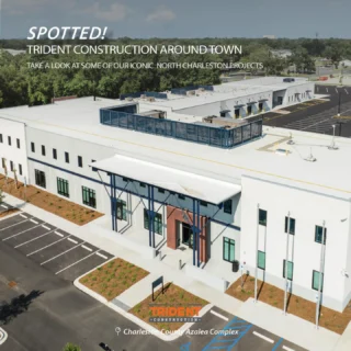 From essential community facilities to spaces that support everyday life, these project help serve connect, and strengthen the greater Charleston area. With North Charleston as our home base, we’re proud to build environments where people live, work, and gather. Building locally means building with purpose, and with our neighbors in mind. 

#northcharleston #nothcharlestonconstruction #tridentconstruction #teambuild