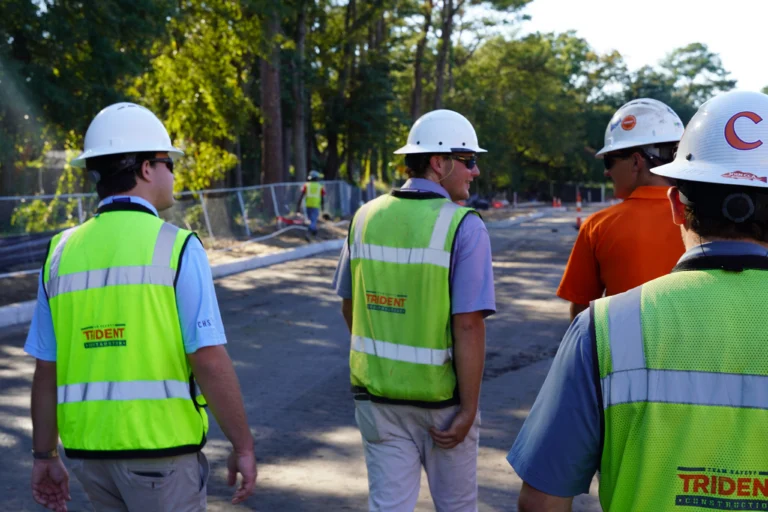 Our Project Engineers recently had the opportunity to tour the Ashley Landing project site and see firsthand the progress being made on this unique development. The tour was led by the project's PE, giving the group an inside look at the challenges, successes, and day-to-day coordination that keep the project moving forward.

Unlike many of our projects, Ashley Landing includes significant horizontal and civil infrastructure work. As we near completion of underground utilities, the tour provided a valuable learning experience for our team.

Just as important, it gave our Project Engineers the chance to connect, learn from one another, and build relationships as they begin their construction careers. Opportunities like these help foster camaraderie across our PE group while giving each team member the chance to share knowledge and lead their peers.

#charlestonconstruction #teambuild #growthmindset