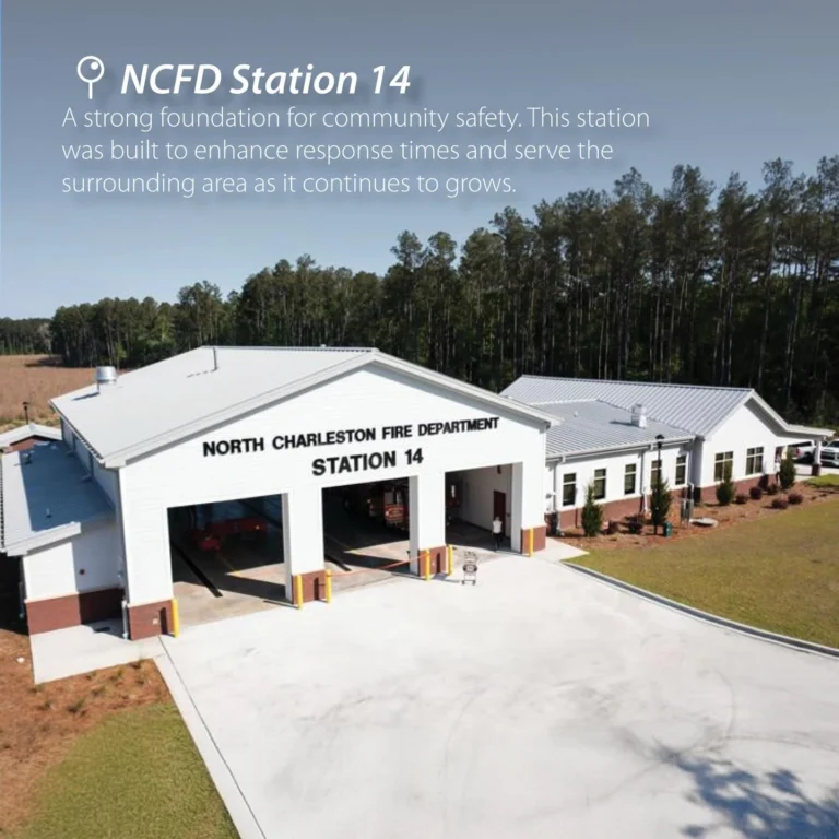 From essential community facilities to spaces that support everyday life, these project help serve connect, and strengthen the greater Charleston area. With North Charleston as our home base, we’re proud to build environments where people live, work, and gather. Building locally means building with purpose, and with our neighbors in mind. 

#northcharleston #nothcharlestonconstruction #tridentconstruction #teambuild